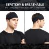Acozycoo Mens Running Headband,5Pack,Mens Sweatband Sports Headband for Running,Cycling,Basketball,Yoga,Fitness Workout Stretchy Unisex Hairband (Black, red, Green, Dark Gray, Ocean Blue) view 4