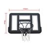 BBZY Basketball Hoop Wall-Mounted Basketball Backboard,Adult Basketball Rim,Suitable for Indoor and Outdoor view 2