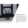 BBZY Basketball Hoop Wall-Mounted Basketball Backboard,Adult Basketball Rim,Suitable for Indoor and Outdoor view 4