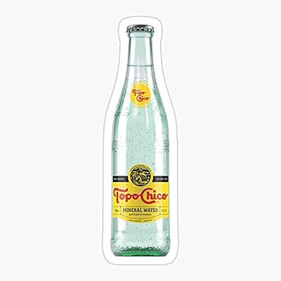 decal Pack of 2 3'' Stickers - Topo Chico Bottle Sticker Graphic - Die Cut Sticker, High Resolution Top Grade Vinyl