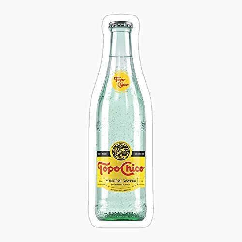 decal Pack of 2 3'' Stickers - Topo Chico Bottle Sticker Graphic - Die Cut Sticker, High Resolution Top Grade Vinyl