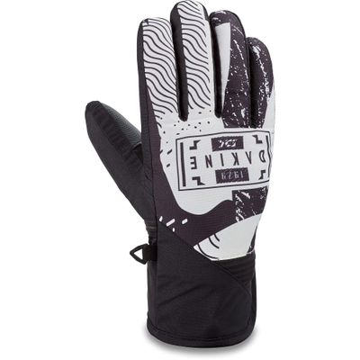 Dakine Crossfire Glove - Black/White, Small