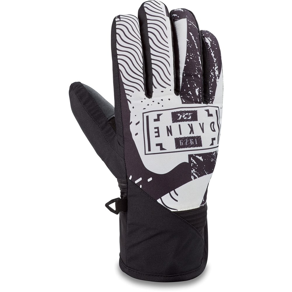 Dakine Crossfire Glove - Black/White, Small