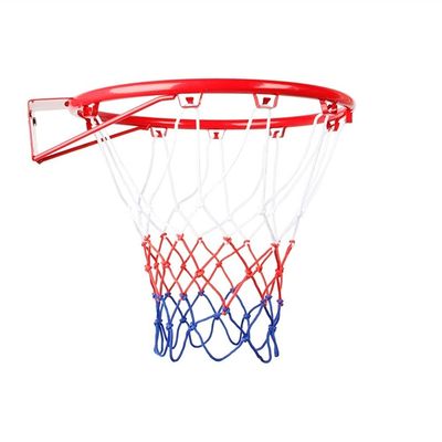 BBZY Kids Basketball Hoop,Basketball Rim Goal Wall Mounted Basketball Hoop Indoor Outdoor Hanging Basketball Hoop,39centimeter/15inch (Color : Red)