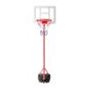 BBZY Height-Adjustable Basketball Hoop for Kids,Portable Backboard System Bracket,with 2 Basketballs,Fillable Base,Weatherproof view 1