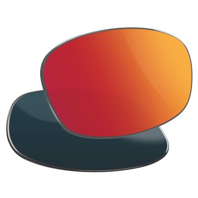 Vaep Polarized Replacement Lenses for Costa Del Mar Brine Sunglasses - Brick Red