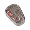 NOBUHIRO Tactical Helmet Signal Light Optional 4 Modes with Visible LED + IR Constant-on/Strobe, Waterproof Ladybird Survival Identification Lamp for Outdoor Sports view 1