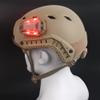 NOBUHIRO Tactical Helmet Signal Light Optional 4 Modes with Visible LED + IR Constant-on/Strobe, Waterproof Ladybird Survival Identification Lamp for Outdoor Sports view 3