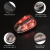 NOBUHIRO Tactical Helmet Signal Light Optional 4 Modes with Visible LED + IR Constant-on/Strobe, Waterproof Ladybird Survival Identification Lamp for Outdoor Sports view 4