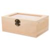 Cabilock 1pc Jewelry Storage Box Lock Organizer for Jewelry Display Multi- Storage Six-compartment Design for Earrings Necklaces and Items view 1