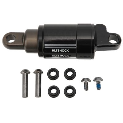 Ladieshow HLT100 Bike Oil Spring Shock Absorber Electric Bike Mountain Bicycle Rear Shock Absorber 0.3in Mountain Bike Accessories(125 * 16)