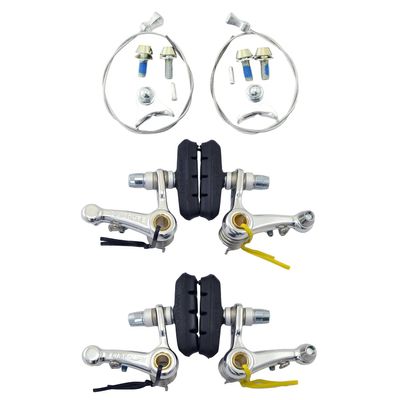 DIA-COMPE DC980 Cyclocross Cantilever Brake Set (Front & Rear), Silver, DP2422