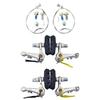 DIA-COMPE DC980 Cyclocross Cantilever Brake Set (Front & Rear), Silver, DP2422 view 1