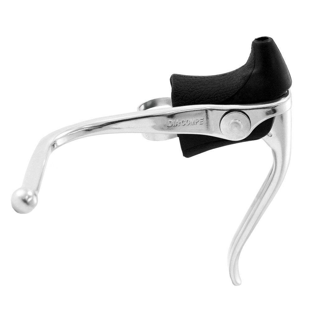 DIA-COMPE DC165EX Duel Brake Levers Extension Safety Double, Black, DP2423
