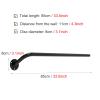 ZXXL Yoga Mat Holder Wall Mount,Hanging Yoga Mat Rack for Exercise Mat,Home Gym Organizer,Easy Install,Hardware Included view 4