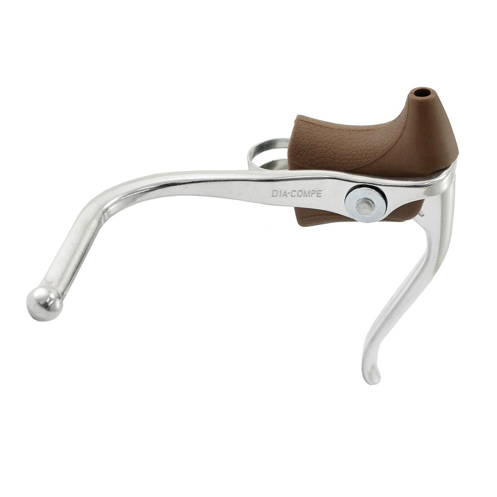 DIA-COMPE DC165EX Duel Brake Levers Extension Safety Double, Brown,DP2424