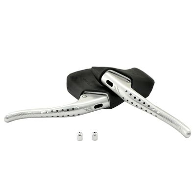 DIA-COMPE GC07H Aero Drilled Road Bike Drop Bar Brake Levers Set, Black, DP2425