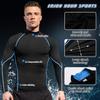 2/3 Pack Men's Compression Shirts Long Sleeve Workout Shirts Mock Turtleneck Athletic Base Layer Active Undershirts Tops view 4