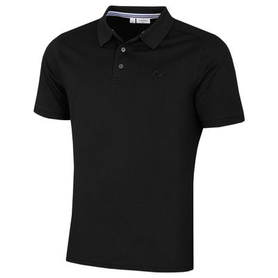 Calvin Klein Men's North Coast Polo Shirt - Black - L