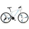 FUFU 24-inch Mountain Bike,24-Speed Bike,Full Suspension Gear,Double Disc Brakes,Adult Bicycle (Color : C) view 1