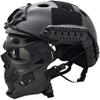 PJ Tactical Fast Helmet with Adjustable Airsoft Mask Skull Full Face MaskSuitable for Airsoft Paintball, Halloween, Role-Playing, Costume Parties and Movie Props view 2