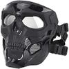 PJ Tactical Fast Helmet with Adjustable Airsoft Mask Skull Full Face MaskSuitable for Airsoft Paintball, Halloween, Role-Playing, Costume Parties and Movie Props view 4