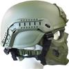 PJ Tactical Fast Helmet with Adjustable Airsoft Mask Skull Full Face MaskSuitable for Airsoft Paintball, Halloween, Role-Playing, Costume Parties and Movie Props view 3