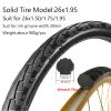 BAIBIKING 1 Pcs MTB Mountain Bike Tires use for 26x1.50 26x1.75 26x1.95 Tire Fixed Inflation Solid Tyre Bicycle Gear Solid for Mountain Bike 26x1.95 view 2