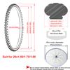 BAIBIKING 1 Pcs MTB Mountain Bike Tires use for 26x1.50 26x1.75 26x1.95 Tire Fixed Inflation Solid Tyre Bicycle Gear Solid for Mountain Bike 26x1.95 view 4