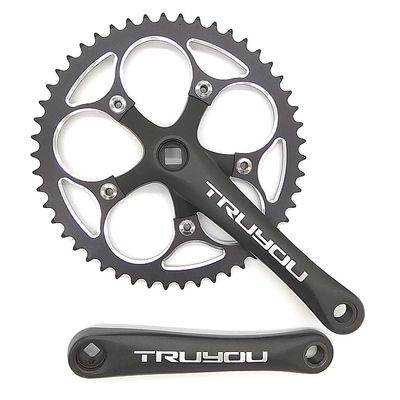 MYEEI Road Bicycle Crankset BCD110 44T 46T 48T 50T 52T 53T Chainwheel 3/32 Folding Bike Chain Ring 7/8/9/10 Speed Crank 170mm (Color : 39T)