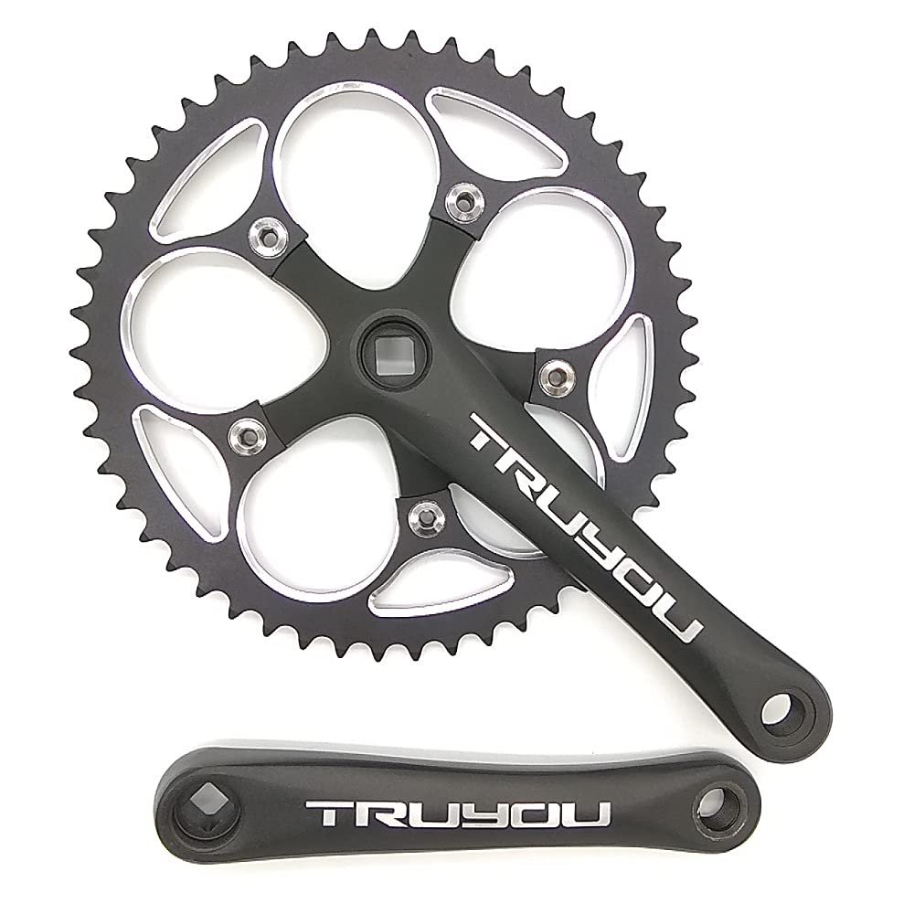 MYEEI Road Bicycle Crankset BCD110 44T 46T 48T 50T 52T 53T Chainwheel 3/32 Folding Bike Chain Ring 7/8/9/10 Speed Crank 170mm (Color : 39T)