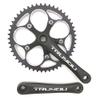 MYEEI Road Bicycle Crankset BCD110 44T 46T 48T 50T 52T 53T Chainwheel 3/32 Folding Bike Chain Ring 7/8/9/10 Speed Crank 170mm (Color : 39T) view 1