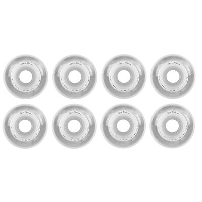 Labeda Millennium Gripper White Roller Hockey Inline Wheels 72mm X-Soft 8 Pack