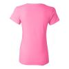 UGP Campus Apparel LS01 - Michigan State Spartans Basic Block Pink Womens T Shirt - Medium - Azalea view 3