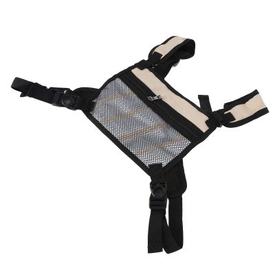 Chest Pack, Running Vest Bag Closefitting for Running(Khaki)