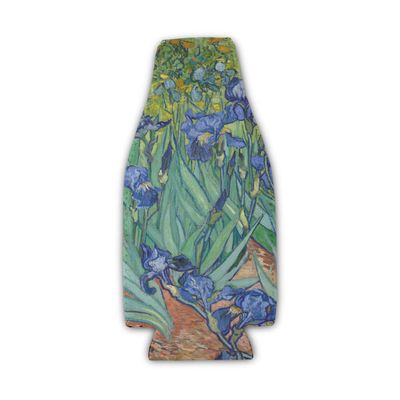 Irises Zipper Bottle Cooler
