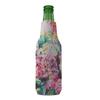 Watercolor Floral Zipper Bottle Cooler view 3