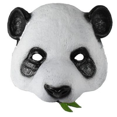 Foam Panda Bear Costume Accessory Mask