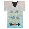 Inspirational Quotes Jersey Bottle Cooler - Set of 4 view 2