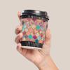 Glitter Moroccan Watercolor Coffee Cup Sleeve view 2