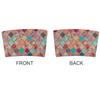 Glitter Moroccan Watercolor Coffee Cup Sleeve view 3