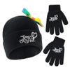 Nickelodeon Girls Winter Hat, Kids Gloves Set, Jojo Siwa Beanie For Ages 4-7