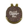 YouCustomizeIt Personalized Coffee Addict Golf Ball Marker - Hat Clip - Gold view 1