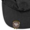 YouCustomizeIt Personalized Coffee Addict Golf Ball Marker - Hat Clip - Gold view 2