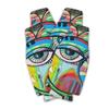 Abstract Eye Painting Zipper Bottle Cooler - Set of 4 view 1