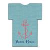 Personalized Chic Beach House Jersey Bottle Cooler view 2