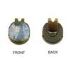 YouCustomizeIt Promenade Woman by Claude Monet Golf Ball Marker - Hat Clip - Gold view 3