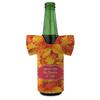 Personalized Fall Leaves Jersey Bottle Cooler view 3