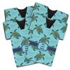 Personalized Sea Turtles Jersey Bottle Cooler - Set of 4 view 1