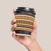 African Masks Coffee Cup Sleeve view 2